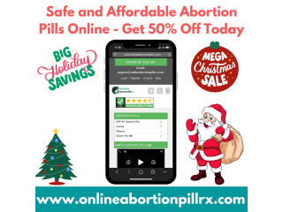 Safe and Affordable Abortion Pills Online - Get 50% Off Today!